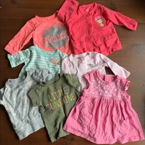 Baby girl clothes - 3mo